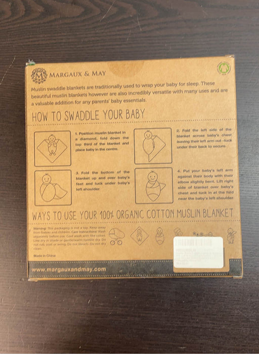 Shop Margaux And May Organic Cotton Muslin Blankets at GoodBuy Gear