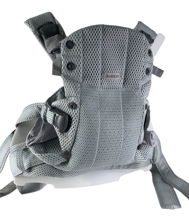 used BabyBjorn Baby Carrier Harmony, Silver