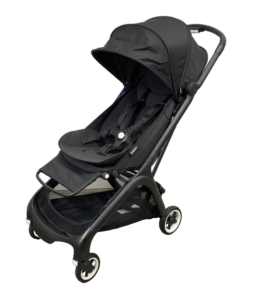 used Bugaboo Butterfly Stroller, 2023, Midnight Black