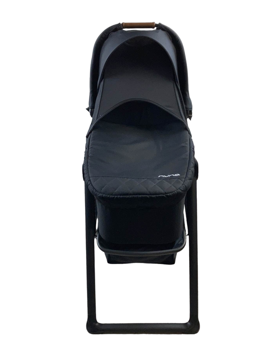 secondhand Nuna MIXX Bassinet with Stand, Caviar