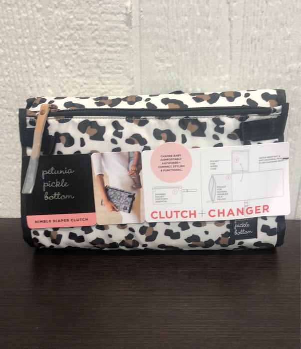 Shop Petunia Pickle Bottom Diaper Clutch, Leopard at GoodBuy Gear