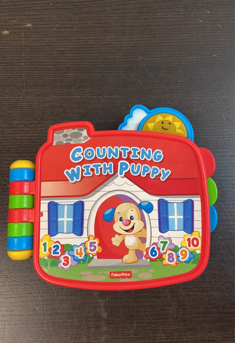 used Fisher Price Laugh & Learn Counting With Puppy Book