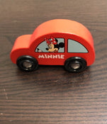 used Melissa & Doug Mickey Mouse Wooden Car Carrier Set