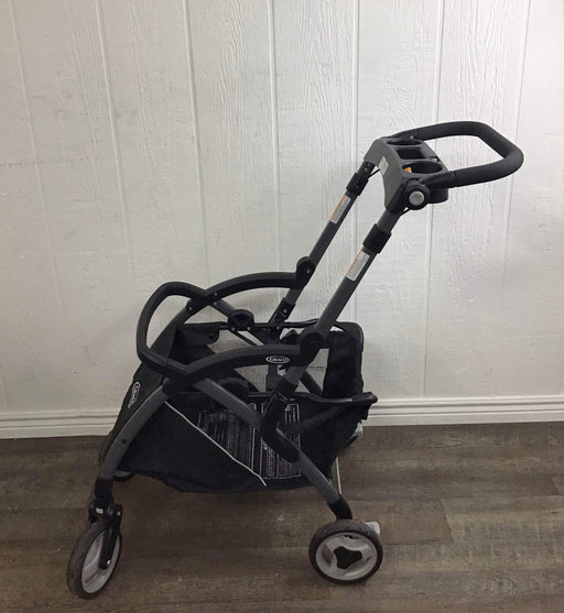 secondhand Graco SnugRider Elite Infant Car Seat Frame Stroller, [DONATE]