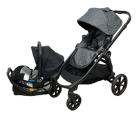 used Baby Jogger City Select 2 Single-to-Double Modular Travel System, 2021