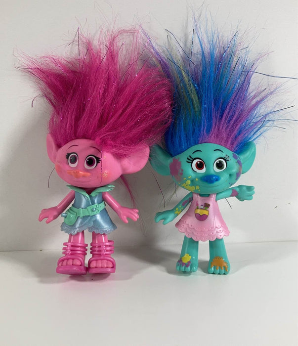 used BUNDLE Trolls Dolls