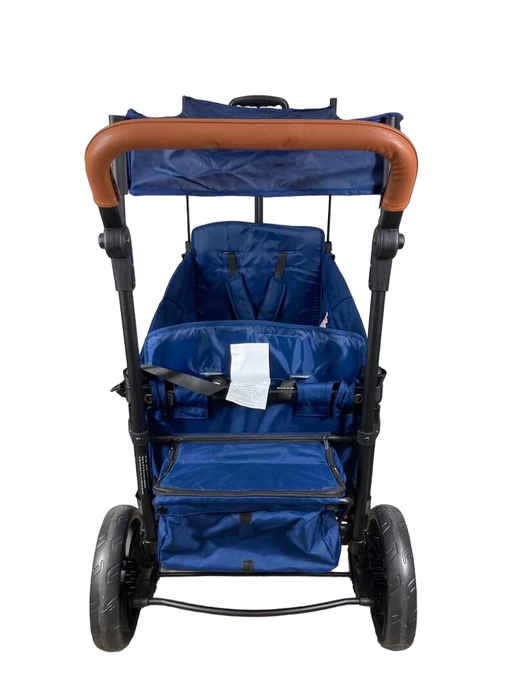 secondhand Wonderfold X2 Push + Pull Double Stroller Wagon, Sapphire Navy, 2022