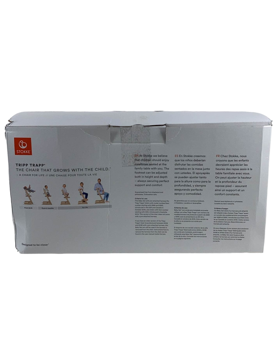 secondhand Stokke Tripp Trapp Baby Set, Walnut