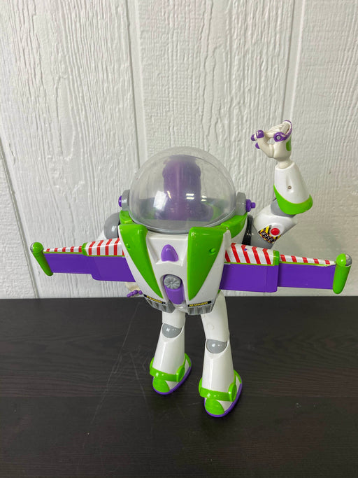 secondhand Disney Buzz Lightyear Talking Action Figure