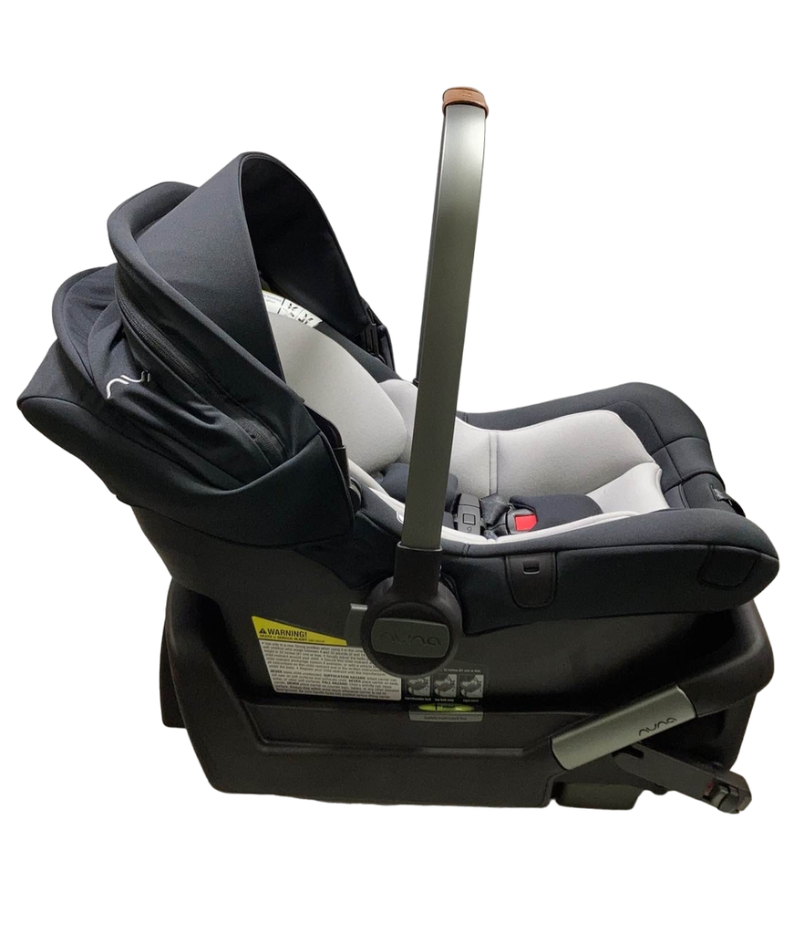 Nuna Pipa Lite LX Infant Car Seat, 2021, Caviar