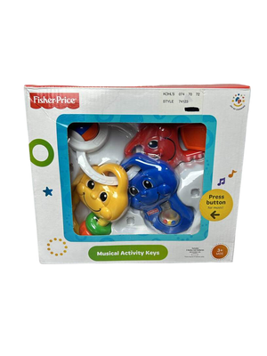 Fisher Price Brilliant Basics Musical Activity Keys