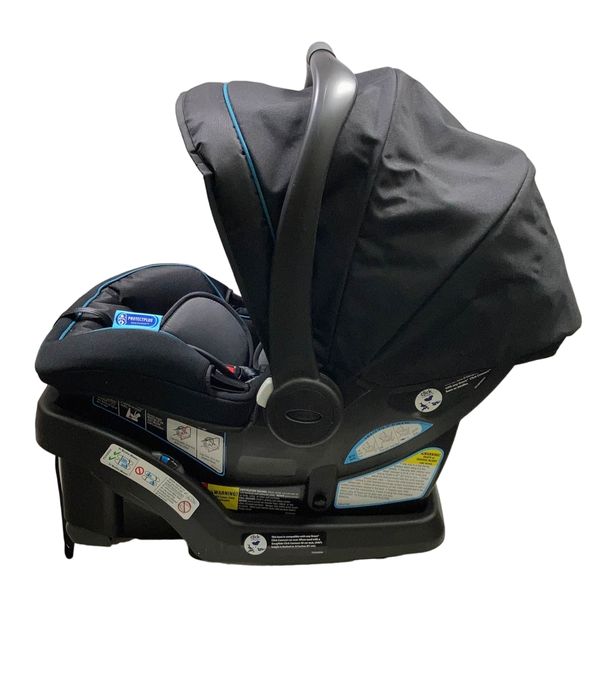 secondhand Graco Snugride Snuglock 35 Infant Car Seat, Harleigh Fashion, 2022