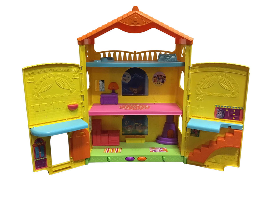 used Fisher Price Dora The Explorer Window Surprises Dollhouse