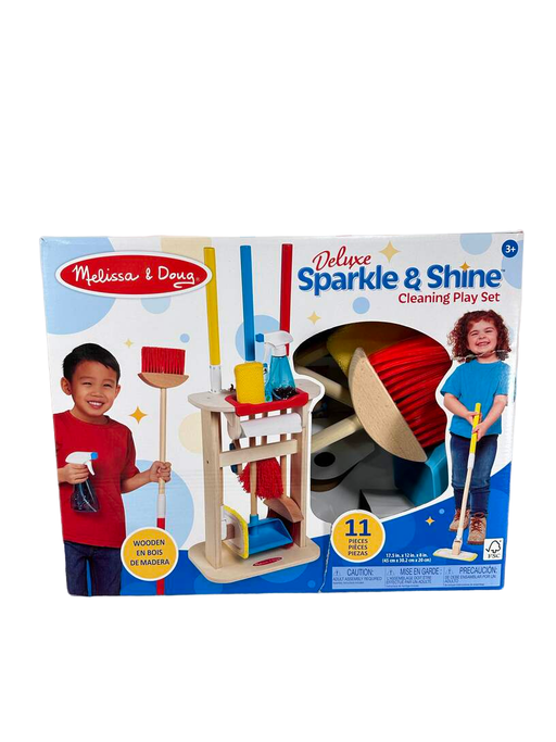 used Melissa & Doug Sparkle And Shine Cleaning Playset