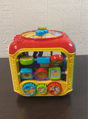 secondhand VTech Sort And Discover Activity Cube