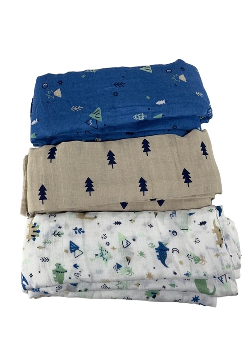 Shop Cloud Island Muslin Blankets 3 Pack, Dino at GoodBuy Gear