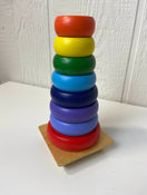 secondhand Melissa & Doug Rainbow Stacker Classic Toy