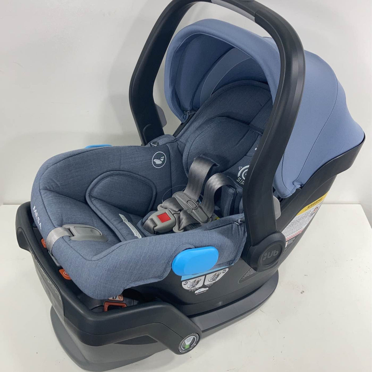 mesa uppababy henry UPPAbaby MESA Infant Car Seat, Henry (Blue Marl), 2021