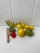 used BUNDLE Wooden Play Food Sets