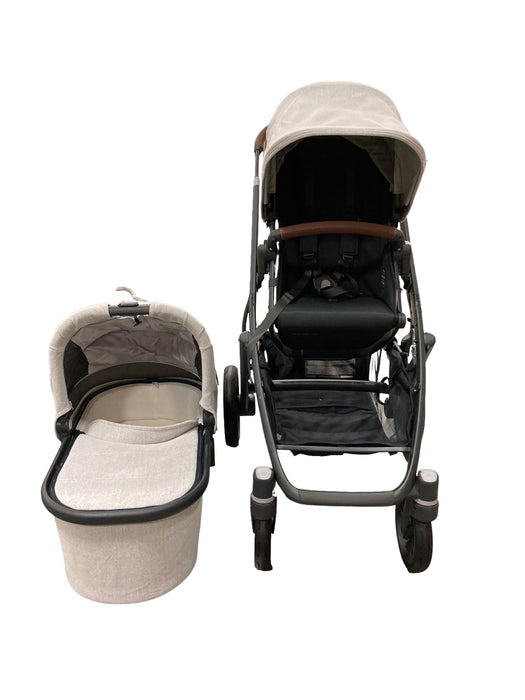 used UPPAbaby VISTA V2 Stroller, 2022, Anthony (White & Grey Chenille)