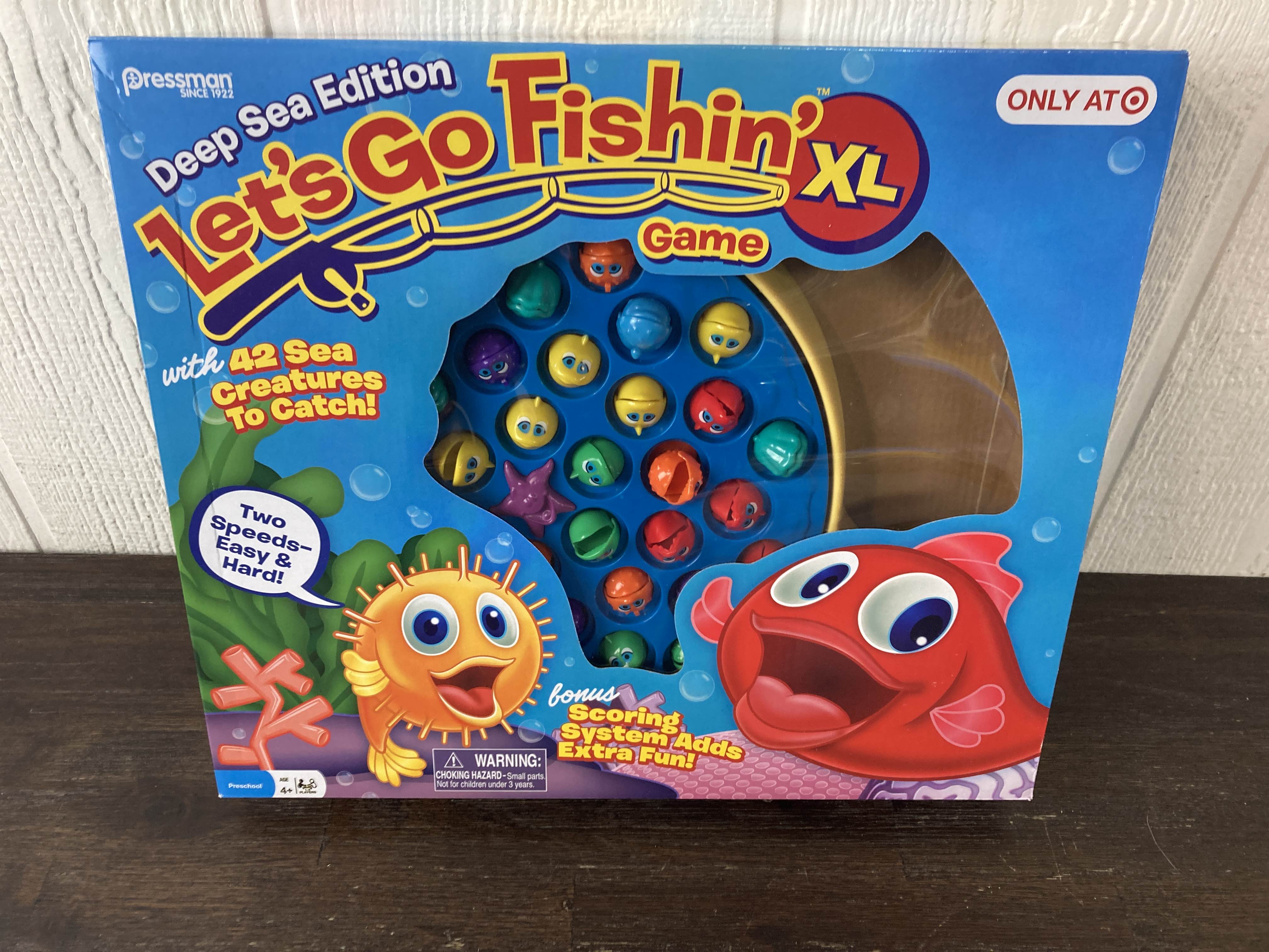 Pressman Let's Go Fishin' XL: Deep Sea Edition  