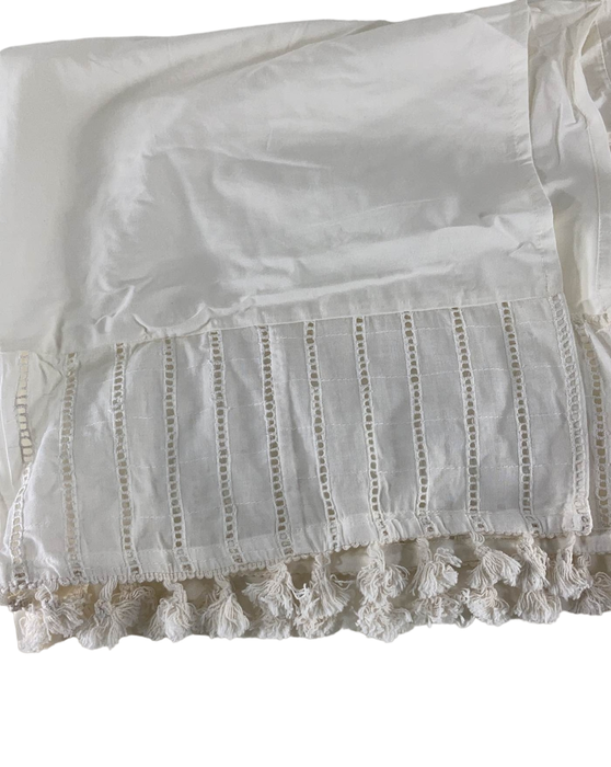 used Crane Baby Crib Bed Skirt