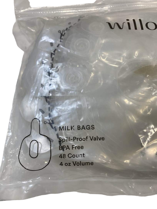 secondhand Willow Spill-Proof Breast Milk Bags 48-Count