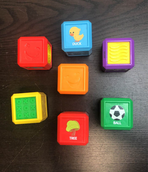 secondhand Fisher Price Laugh & Learn First Words Shape Blocks