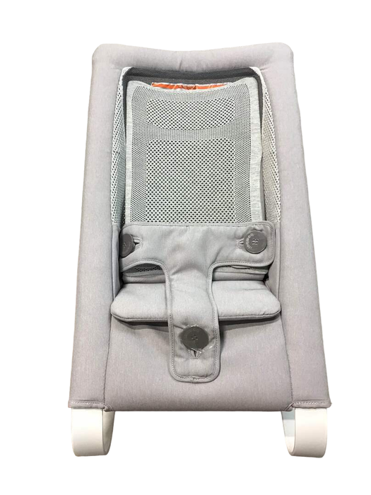 used Bombol Bamboo 3Dknit Bouncer, Pebble Grey