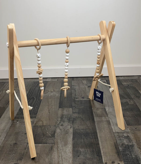 secondhand Poppyseed Play Wooden Baby Gym