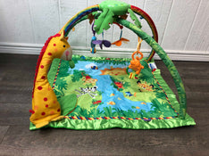 used Fisher Price Rainforest Melodies and Lights Deluxe Gym
