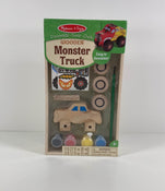 used Melissa & Doug Decorate-Your-Own Wooden Monster Truck