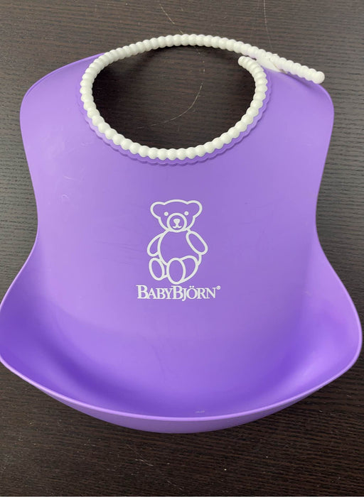 Shop BabyBjorn Feeding Bib Set 2 Pack, Purple/Pink at GoodBuy Gear