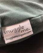 used Snuggle Me Organic Sensory Infant Lounger with Cover