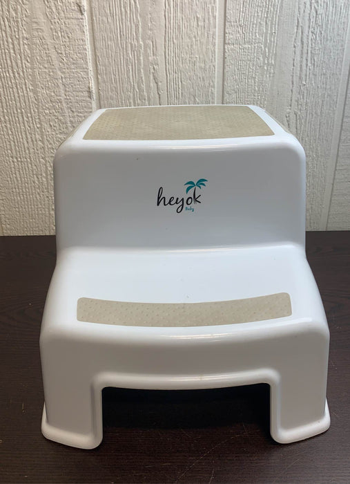 secondhand HEYOK Baby Dual Height 2 Step Stool