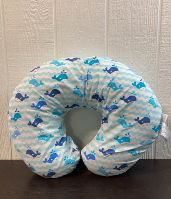 Shop Boppy Nursing and Infant Support Pillow, Whale Watch Blue at GoodBuy Gear
