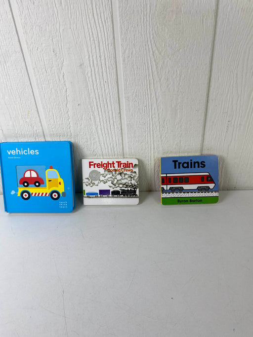 Shop BUNDLE Board Books, Vehicles And Trains at GoodBuy Gear
