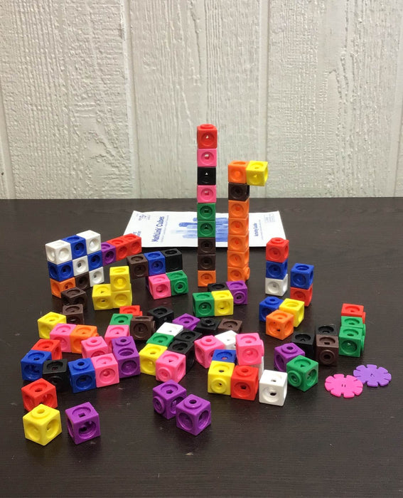 used Learning Resources MathLinks Cubes