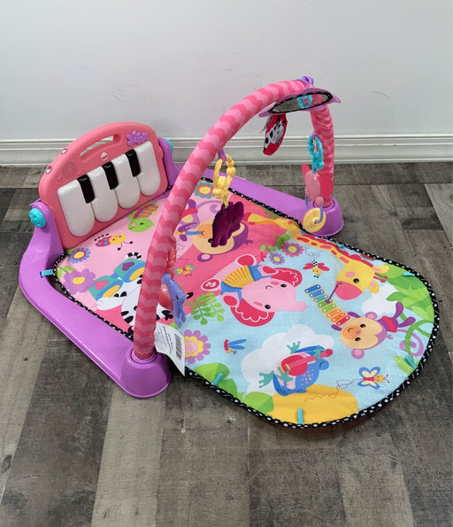 used Fisher Price Kick & Play Piano Gym, Pink