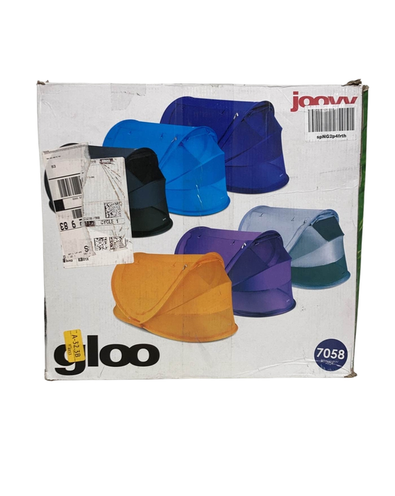 used Joovy Gloo Portable Tent Travel Bed, Blithe