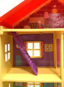 used Peppa Pig Lights & Sounds Family Home