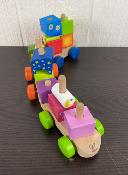 secondhand Hape Fantasia Blocks Train