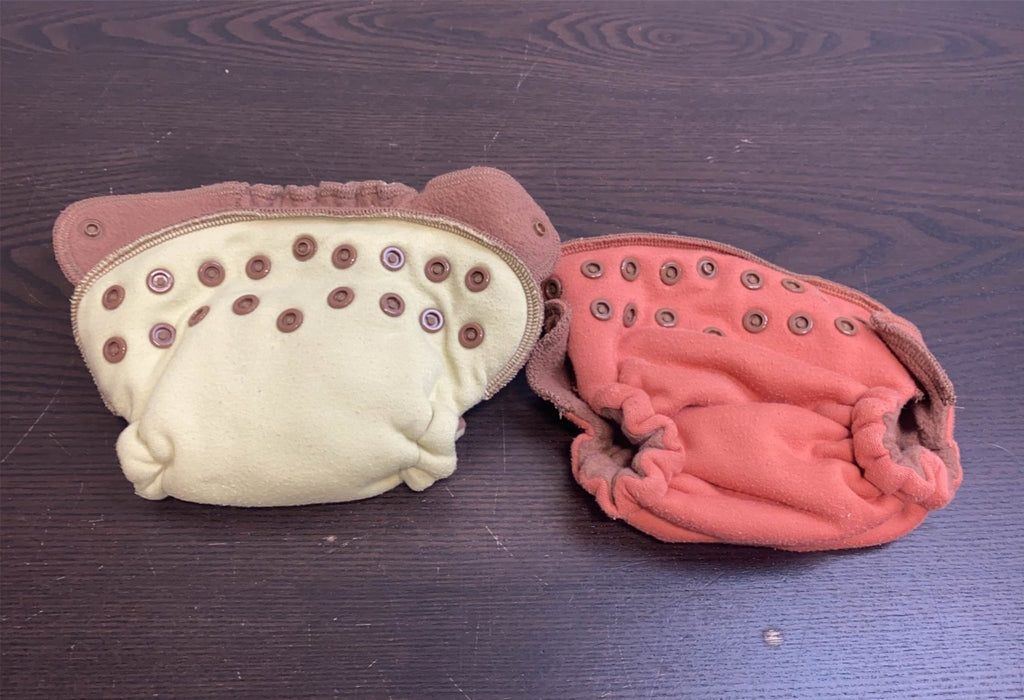 Shop BUNDLE Ecoposh OBV Newborn Fitted Cloth Diapers at GoodBuy Gear