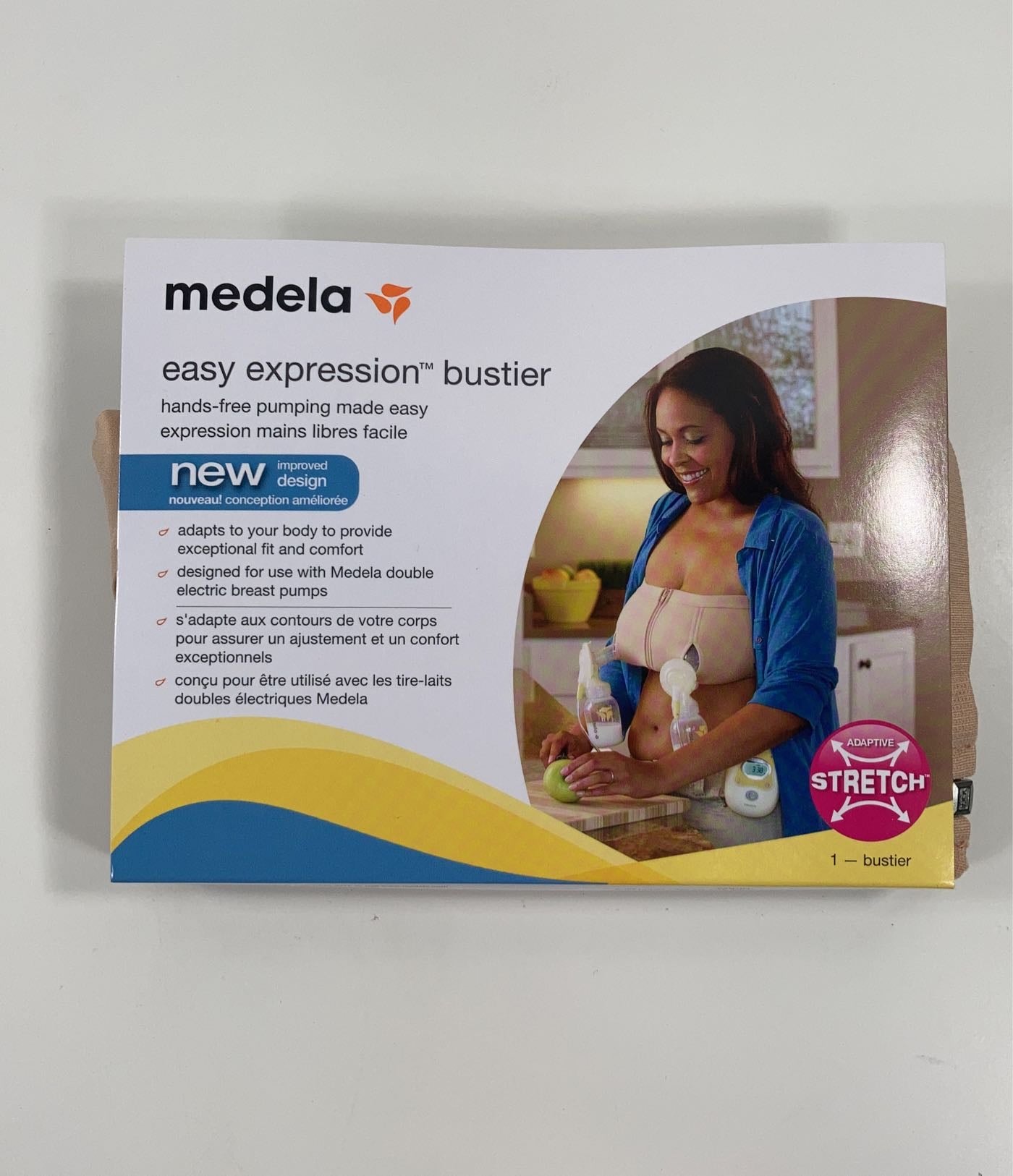 Medela Easy Expression Hands-Free Pumping Bustier - Nude Medium