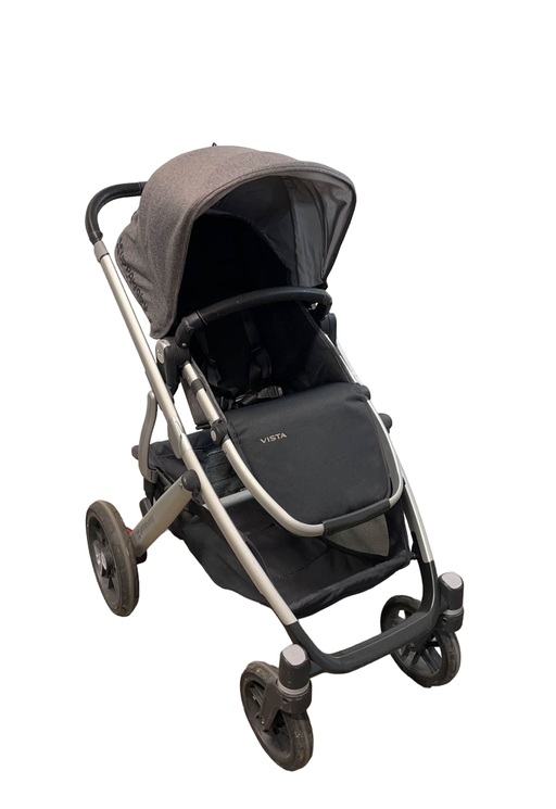 secondhand UPPAbaby VISTA Stroller, Jordan (Grey Melange), 2019