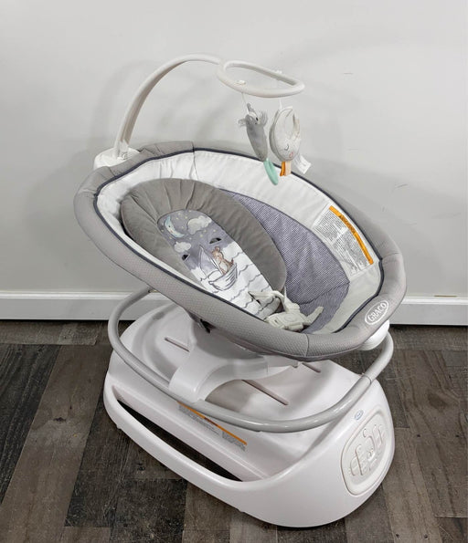 secondhand Graco Sense2Soothe Baby Swing With Cry Detection Technology