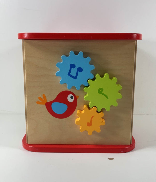 secondhand Hape Friendship Wooden Activity Center Play Cube