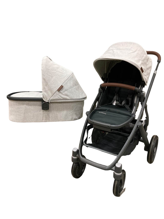 used UPPAbaby VISTA RumbleSeat V2, 2015+, 2022, Bryce (White Marl) HIDDEN WRONG MODEL 10/12