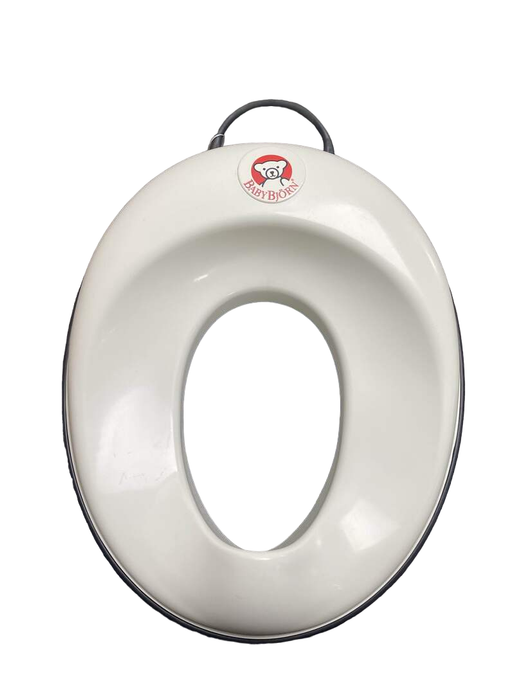 Shop BabyBjorn Toilet Training Seat, White/Black at GoodBuy Gear