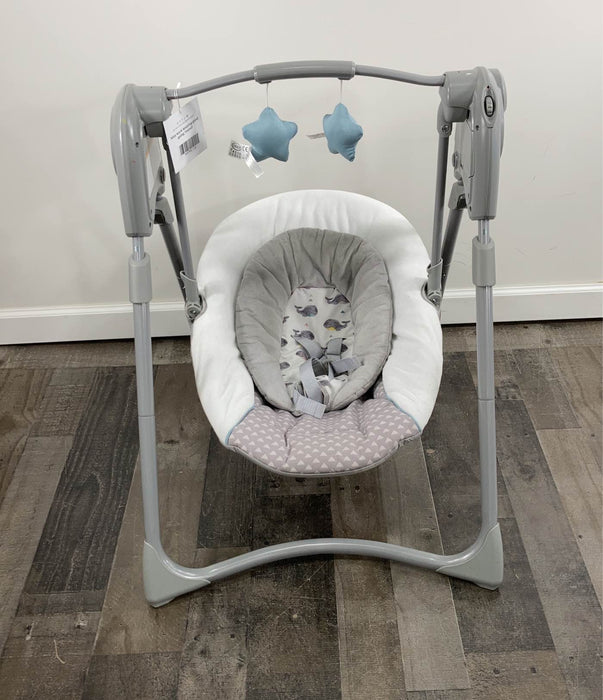 used Graco Swing By Me Portable Swing
